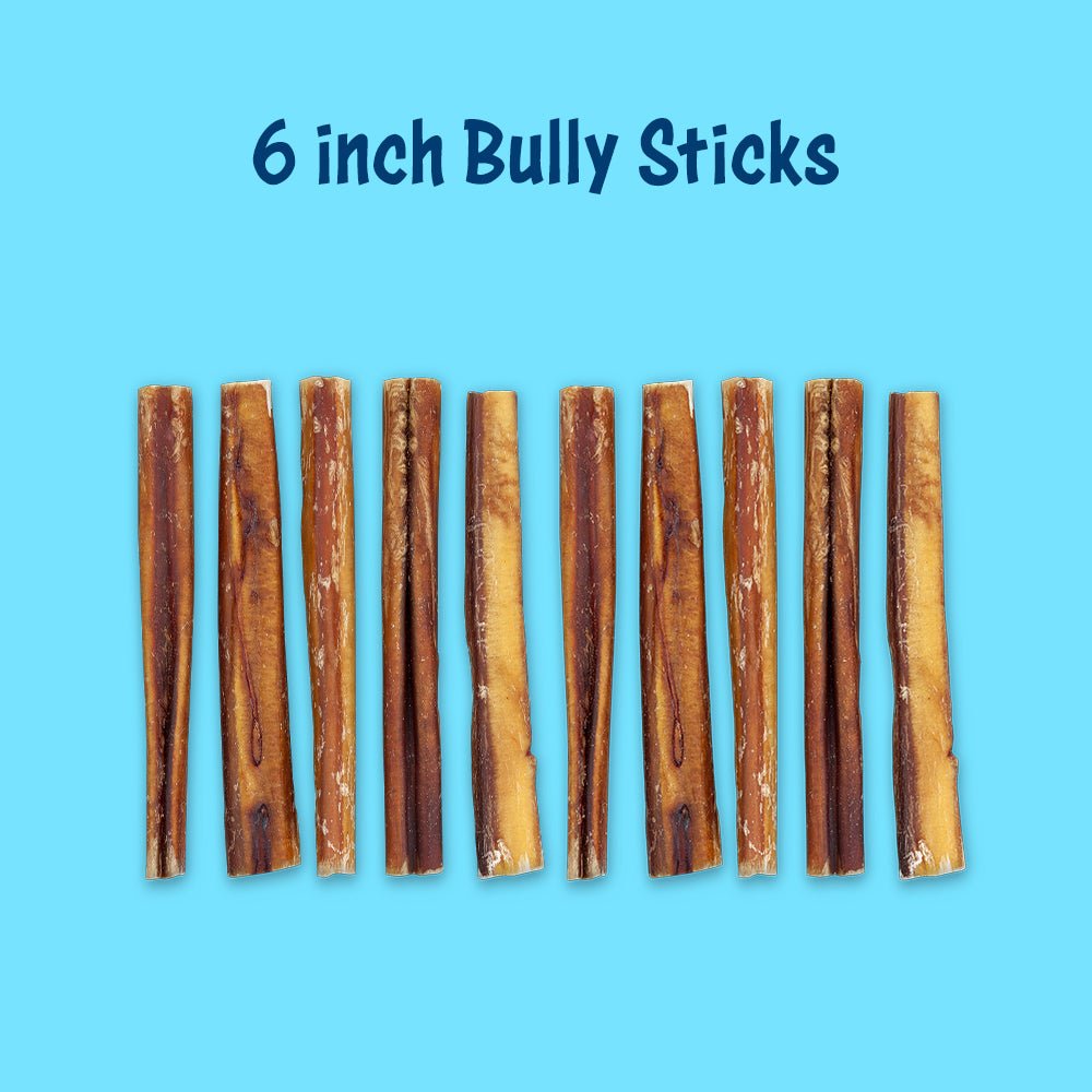 Safe Fit 6" Bully Sticks - Wholesale - Bow Wow Labs